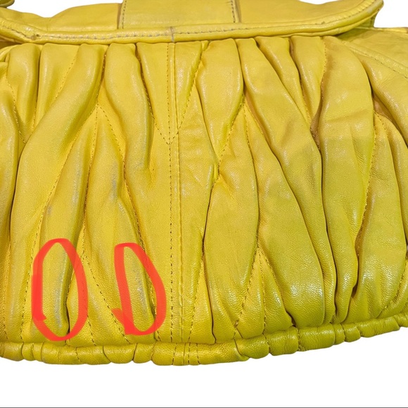 STEVE MADDEN Vintage Bright Yellow Purse W/ Braided Strap - Picture 16 of 16